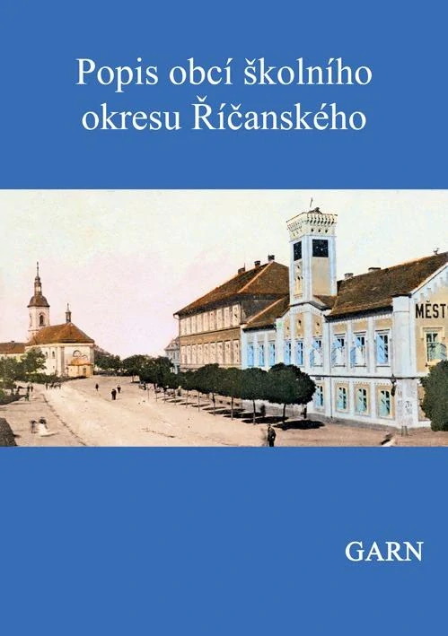 Popis obcí školního okresu Říčanského