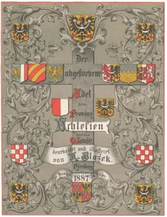 Der Abgestorbene Adel der Preussischen Provinz Schlesien I.