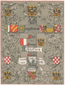 Der Abgestorbene Adel der Preussischen Provinz Schlesien I.
