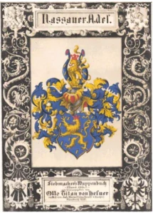 Die Wappen des Nassauer Adels